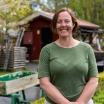 Picture of Elin Skörde during the 8th Swedish living lab